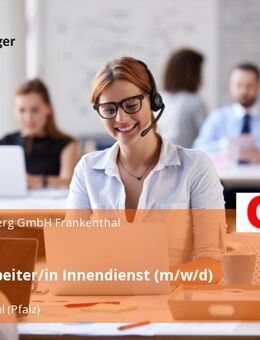 Sachbearbeiter/in Innendienst (m/w/d) - Frankenthal (Pfalz)