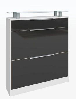 borchardt Möbel Schuhschrank Oliva Breite 89 cm, stehend, mit 2 Doppeltrommeln und 1 Schubkasten