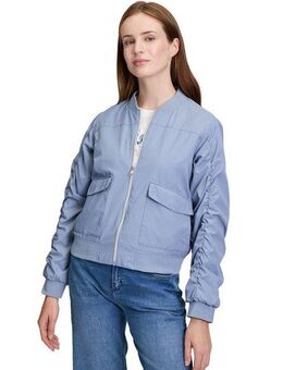 Cartoon Jackenblazer Cartoon Blouson mit Raffung Raffung
