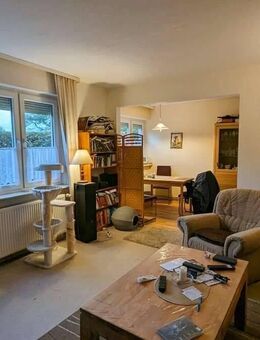 Große Dachterrasse auf der Garage, Garten + Gartenhäuschen + gemütliches Einfamilienhaus - Emden