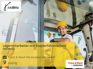 Lagermitarbeiter mit Staplerführerschein (m/w/d) - Leipzig