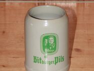 Bitburger Pils Bierkrug Steinzeug Steingut Keramik 0,5 l Gerz neuwertig - Borken