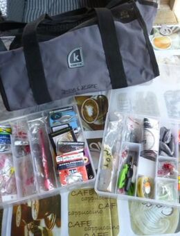 Angeltasche ca.440 Teile Sonderaktionen 60€ Nr. 606 - Lichtenau (Nordrhein-Westfalen)