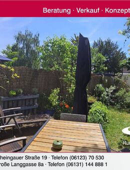 Perfekte Alternative für eine Eigentumswohnung mit Terrasse und sonnigem Garten in toller Lage - Ginsheim-Gustavsburg