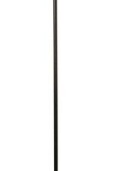 my home Stehlampe Husballa - Pilzlampe, Ein-/Ausschalter, ohne Leuchtmittel, Pilzleuchte, Höhe 165cm, Stehleuchte, Fußschalter, Pilzdesign