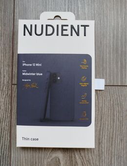 Nudient Thin Case iPhone 12 mini Midwinter Blue Neuware , Original Verpackt **Anschauen** - Köln