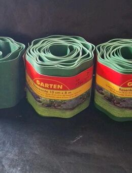 Garten Rasenkante Dunkelgrün Wellenform, je 8 m x 10 cm als Set zusammen - Essen