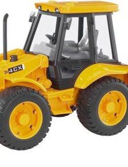 Bruder® Spielzeug-Bagger JCB 4CX Baggerlader m. Ladeschaufel und Grabbagger (02428), Made in Europe