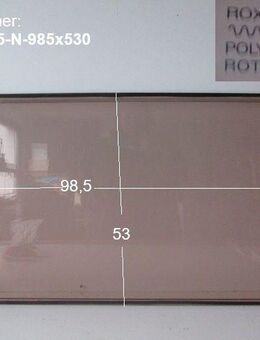 Original Wohnwagenfenster ca 98,5 x 53 Roxite 94 D 399 (ca BJ 1990-2000) - neue Lagerware mit Lagerspuren - Festeinbaufenster - Schotten Zentrum