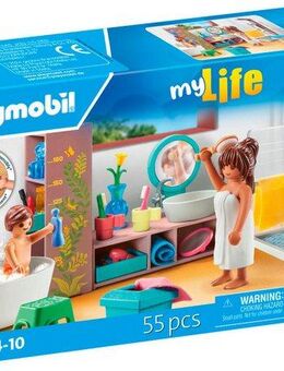 Playmobil® Badezimmer (71611), myLife Konstruktions-Spielset, (55 St), Made in Europe