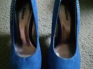 Pumps/High Heels, Gr. 38, blau, neu - Berlin Charlottenburg-Wilmersdorf