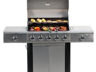 Gasgrill 5 2 BBQ GRILLWAGEN Edelstahl Brenner mit 2 Seitenkocher - Wuppertal