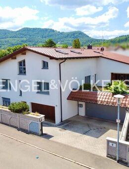 Kernsanierte und exquisite Residenz mit sonnigem Garten und 1-Zimmer ELW - nahe Burg Hohenzollern! - Hechingen