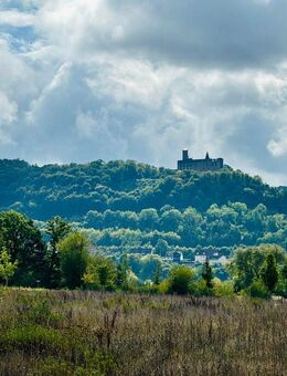Energieeffiziente Neubau Reihenhäuser mit Blick auf die Trimburg - Elfershausen