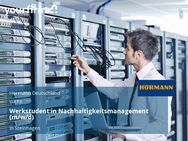 Werkstudent:in Nachhaltigkeitsmanagement (m/w/d) - Steinhagen (Nordrhein-Westfalen)
