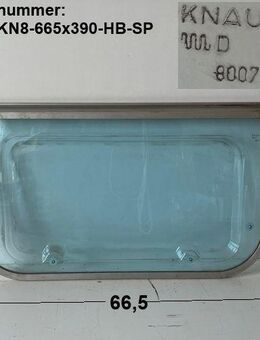 Universal Wohnwagenfenster Knaus 8 D 689 8007 ca 66,5 x 39 Sonderpreis (Klebestreifenreste) gebr. (hellblau) - Schotten Zentrum