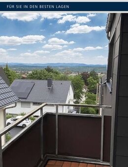 Charmante 2-Zimmer-Wohnung mit Weitblick über Göttingen - Göttingen