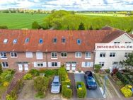 IMMOBERLIN.DE - Charmantes Reihenhaus mit Sonnengarten & Potential in familiär ländlicher Lage - Velten