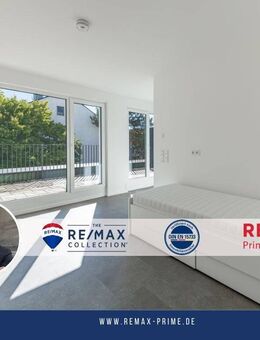 Kapitalanlage: Großes möbliertes 1-Zimmer-Apartment mit TG-Stellplatz- Neubau in Augsburg! - Augsburg