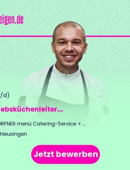 Betriebsküchenleiter (m/w/d) - Schleusingen
