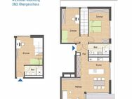 Lichtdurchflutete Maisonettewohnung - energieeffizient, nachhaltig und modern wohnen im Neubauprojekt "Wulff" - Hamburg