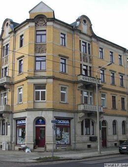 große 1-Raum-WE mit Holzdielung und Dusche, Erdgeschoß - Dresden