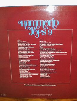 Klaus Wunderlich-Hammond Pops 9-Vinyl-LP,1973 - Linnich