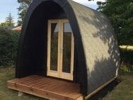Camping Pod Glamping L300 B240cm isoliert Kiefer - Rietberg