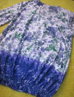 NEU * Aquarell * Blumen * Blüten * Seiden Strech * Longsleeve * Langarm * TUNIKA * T- Shirt "Alfredo Pauly" Original * Gr. 36- 38/ S * flieder * lila * veilchen * grün * - Riedlingen