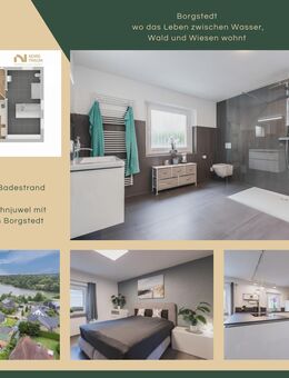 240 Meter zum Badestrand - Verstecktes Wohnjuwel mit Designfaktor in Borgstedt - Borgstedt