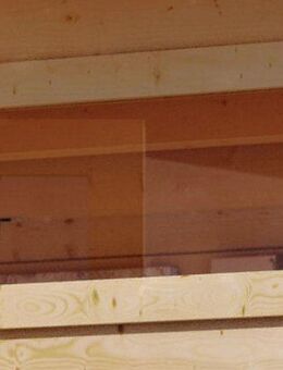 Karibu Saunafenster 40x1220x420 mm Klarglas, für natürliches Licht im Saunainnenraum