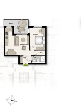 Sichere Kapitalanlage in begehrter Lage - Moderne 2-Zimmer-Neubauwohnung - Böblingen