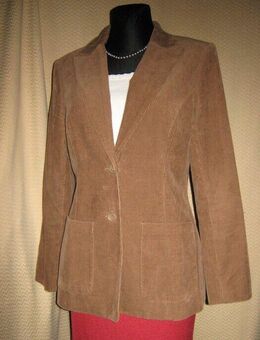NEU * Edel * sportiv * Business * Freizeit * Baby * Fein- Cord * Samt * Kostüm * Anzug * BLAZER "H&M" Gr. 40- 42/ M * caramél- beige * cognac * - Riedlingen