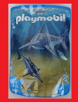 Playmobil 9068 Schwertfisch mit Baby Zoo Zootiere Hai Schwerthai Kind Fische NEU - Gaggenau