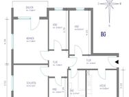 RenovierungsbedÃ¼rftige, familiengerechte 5-Zimmer-Wohnung mit SÃ¼dbalkon - Bodenwerder (Münchhausenstadt)