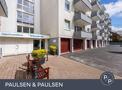 Strandnahe 2-Zimmer-Wohnung mit Balkon und Stellplatz direkt im Zentrum von Westerland