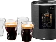 Eisch Germany Espressoglas UNIK, Borosilikatglas, Espressoglas, 4-teilig, 100 ml