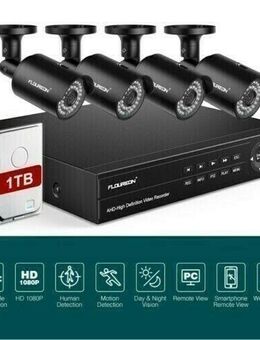 FULL HD 1080P Kamera Überwachungskamera System CCTV 4er - Berlin Neukölln