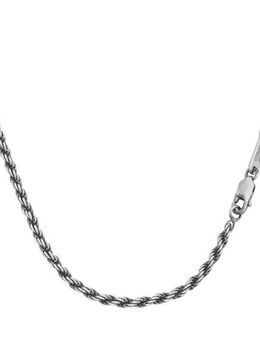 GIORGIO MARTELLO MILANO Silberkette Kordelkette, massiv, Silber 925