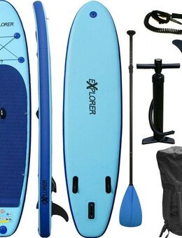 EXPLORER SUP-Board EXPLORER 320, (mit Paddel, Pumpe und Transportrucksack)