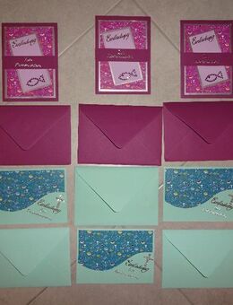 Einladungskarten zur Erstkommunion zu verkaufen *handmade* - Walsrode