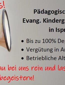 pädagogische Fachkraft (m/w/d) Evangelischer Kindergarten „Am Breitenstein“ - Ispringen