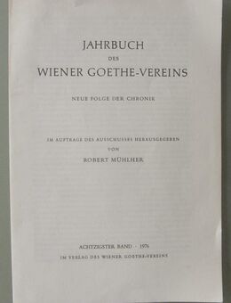 Erich Trunz: Ein Goethezitat bei Thomas Mann - Münster