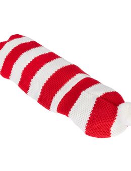 TIAKI Roter Streifen-Pullover für Hunde - Größe M: ca. 30,5 cm Rückenlänge