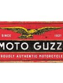 Moto Guzzi Hängeschild Motorrad Biker 20x10 cm in 20095