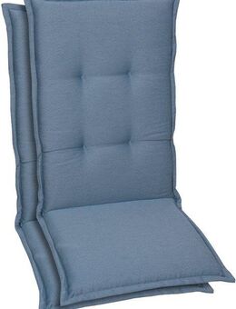 GO-DE Hochlehnerauflage, (Spar-Set, 2 St), Maße ca.: 50 cm x 120 cm x 7 cm