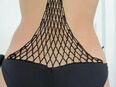 REPLAY, Einteiler Bikini, Schwarz Sexy Netz auf dem Rücken, Größen 40, 42 in 40235