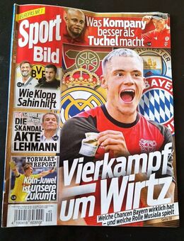 Sport Bild Nr. 40/2024 02.10.2024 Bundesliga Fußball SportBild Bayern München - Essen