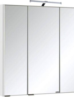 welltime Spiegelschrank Trento, verschiedene Ausführungen und Farben Breite 60 cm, mit 3D-Effekt, Spiegeltüren, Inklusive LED-Beleuchtung