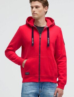 CAMP DAVID Kapuzensweatjacke mit Baumwolle